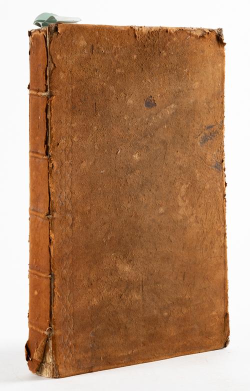 RELIGIOUS SOCIETY OF FRIENDS OR "QUAKERS" - "Christian and Brotherly Advices Given forth from time to time by the Yearly Meetings in London." [?London: c. 1738-1771]. Folio. c. 400-page manuscript (many leaves lacking), contemporary reverse calf.