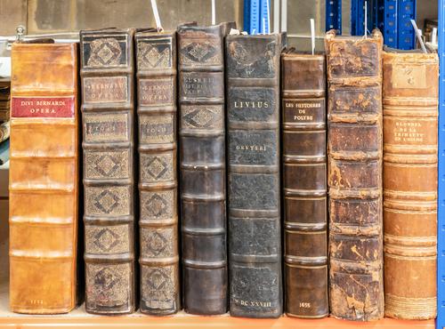 BERNARD OF CLAIRVAUX, Saint (c.1090-1153). Opera, Basel, 1552, 2 vols. bound in one, folio, contemporary calf (rebacked). With 6 other works in 7 vols. (8)