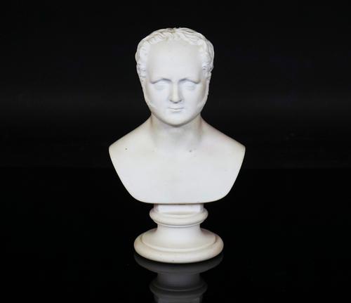 A Sevres biscuit porcelain bust of Alexander I