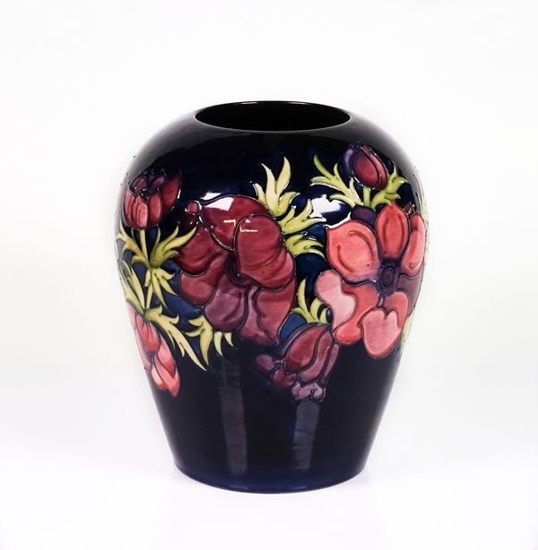 A large Moorcroft vase