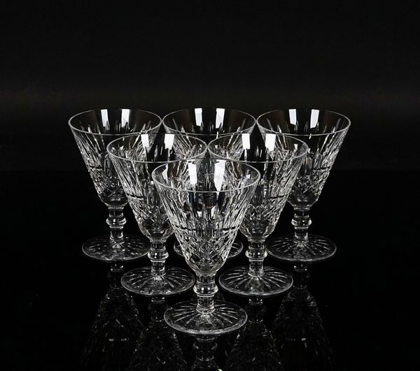 A suite of forty two Waterford crystal `Tramore' pattern drinking glasses