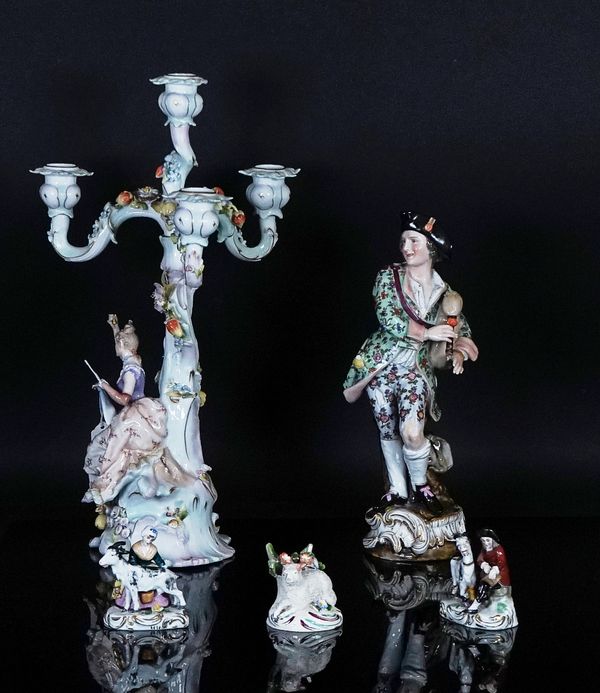 A Group of Continental ceramics