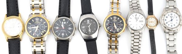 A group of eight wristwatches (8)