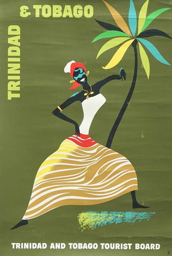 TRAVEL POSTER; TRINIDAD & TOBAGO