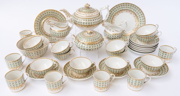 A BLOOR DERBY PART TEA AND COFFEE SERVICE (41)