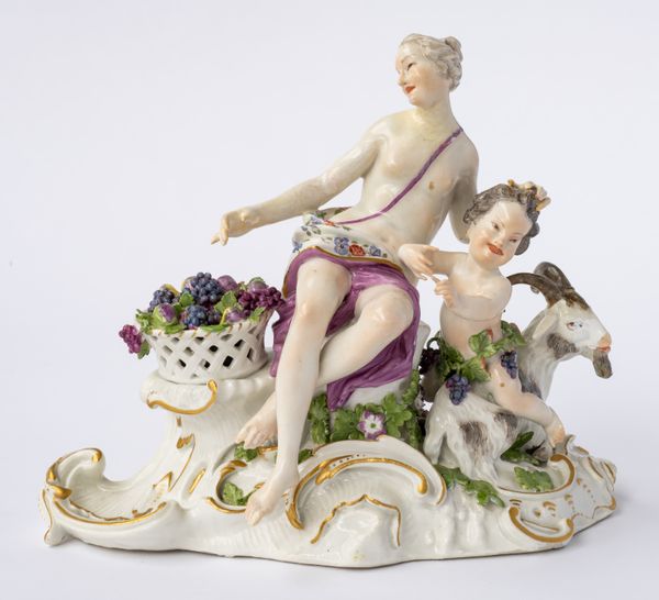 A MEISSEN FIGURE GROUP