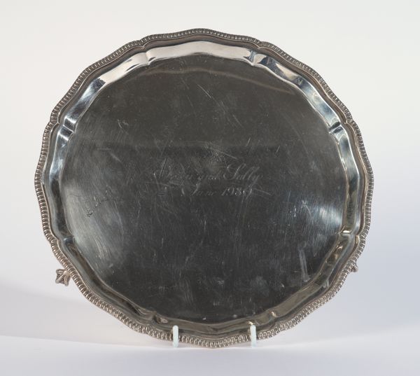 A SILVER SALVER