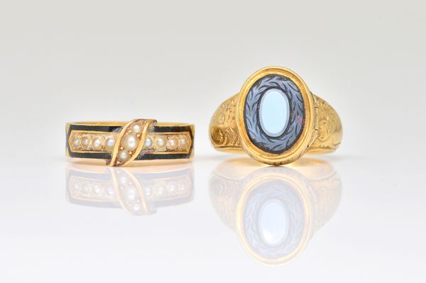 TWO VICTORIAN RINGS (2)