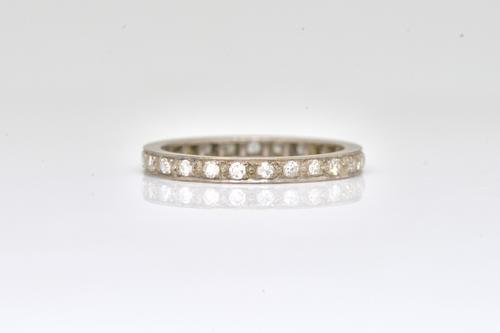 A DIAMOND FULL ETERNITY RING