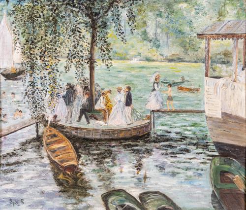 SYBIL R*** (20TH CENTURY) AFTER PIERRE-AUGUSTE RENOIR