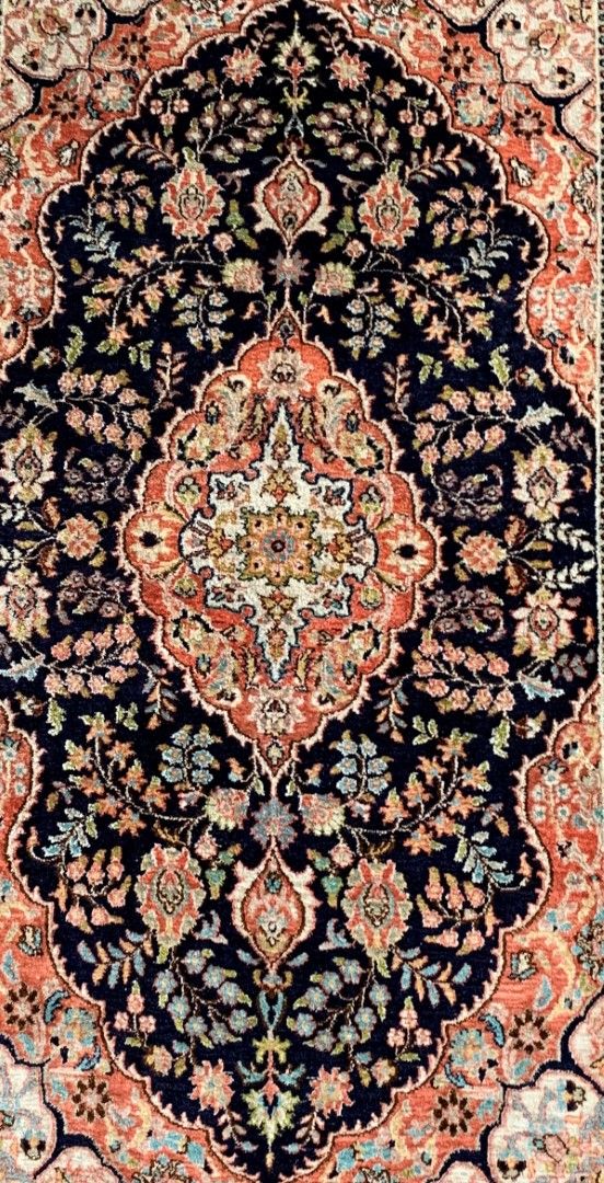 GHOM SILK RUG, PERSIAN