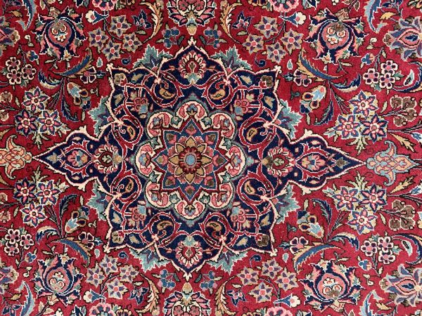 A KASHAN RUG, PERSIAN