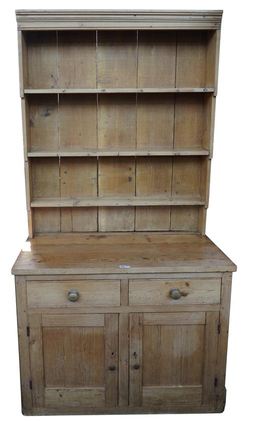 Re-offer at N/R? A VICTORIAN PINE DRESSER