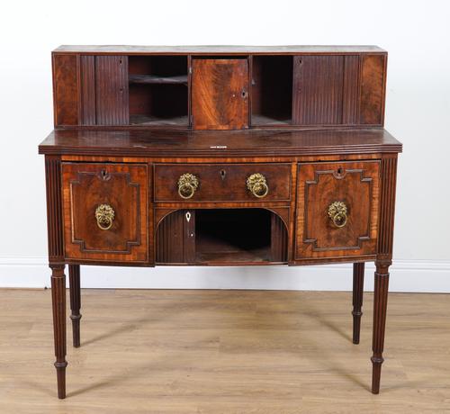 A GEORGE IV MAHOGANY SIDEBOARD