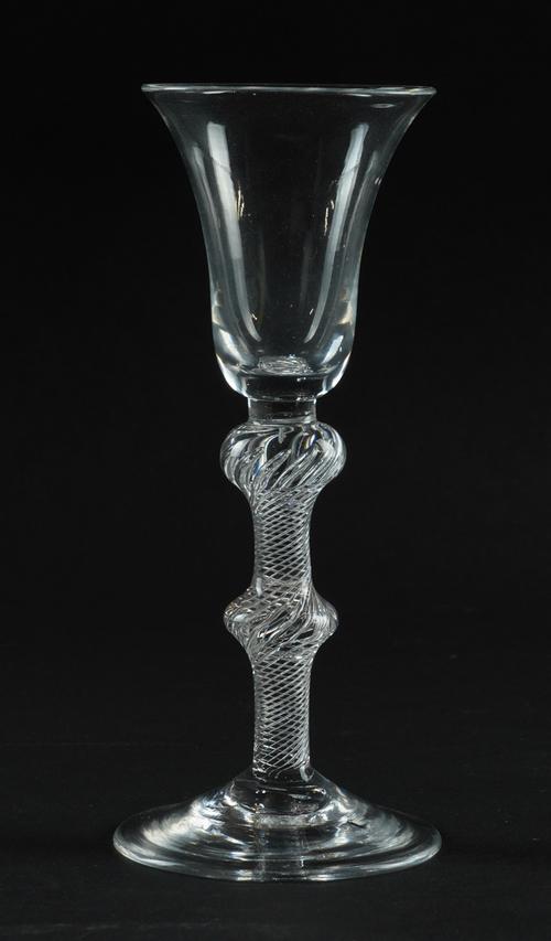 AN AIRTWIST WINE GLASS