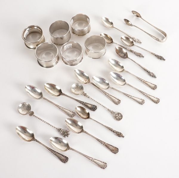 A GROUP OF SILVER (27)