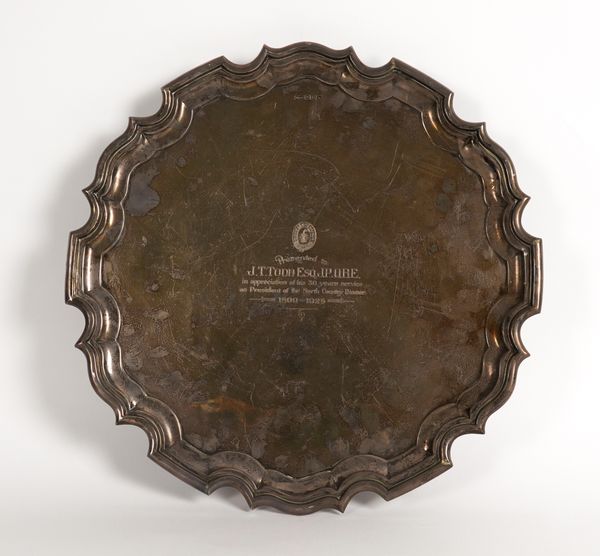 A SILVER SALVER