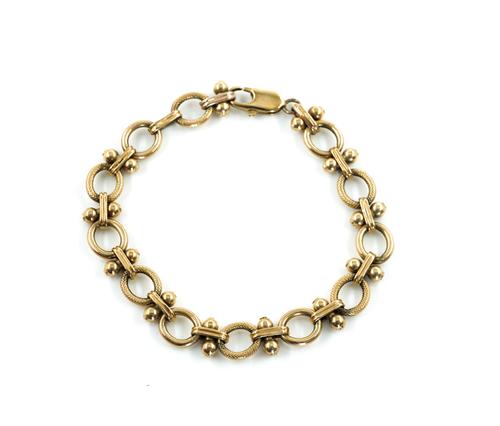 A 9CT GOLD BRACELET