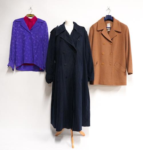 CELINE: A GROUP OF COATS AND OUTFITS (10)