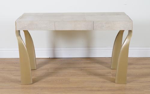 ‘KIFU’ A FAUX SHAGREEN SIDE TABLE