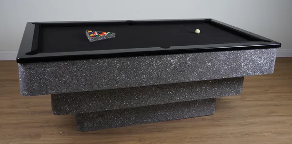 ‘VENTIQUE’ A CRUSHED DIAMOND EFFECT POOL TABLE