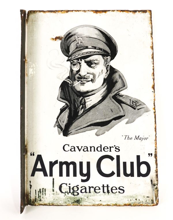 CAVANDER'S "ARMY CLUB" CIGARETTES