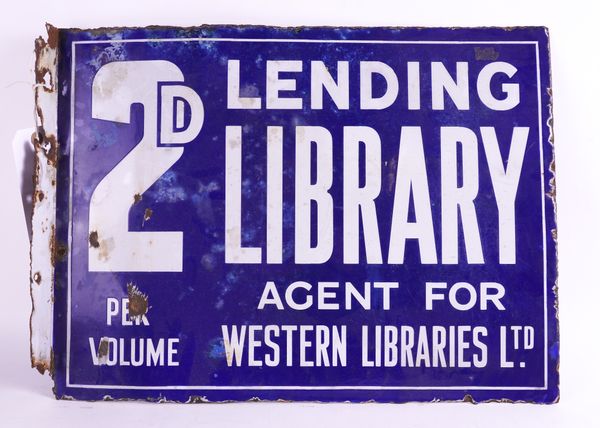 UNION CENTRAL LIFE INSURANCE COMPANY, A DOUBLE SIDED ENAMEL SIGN (2)