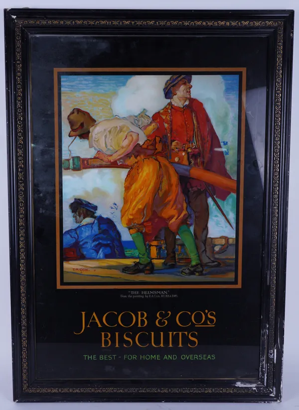 JACOB & CO'S CREAM CRACKERS, A GROUP OF THREE EARLY 20TH CENTURY ADVERTISING POSTERS (3)