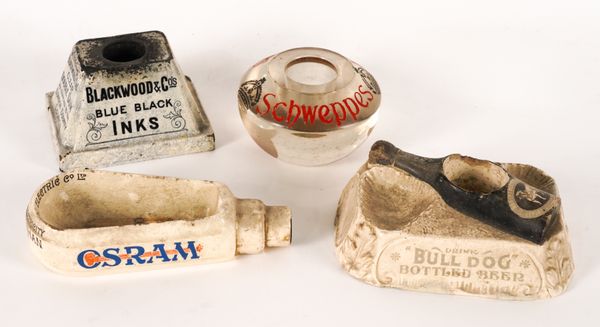 A GROUP OF MID 20TH CENTURY CERAMIC ADVERTISING ITEMS (4)