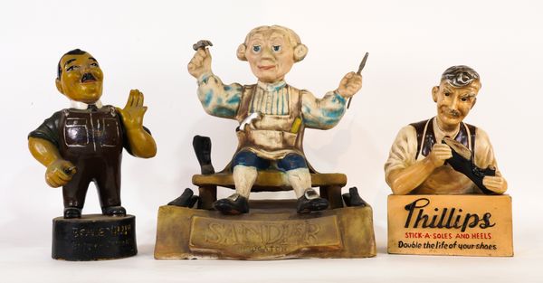 THREE MID 20TH CENTURY SHOP ADVERTISING FIGURES