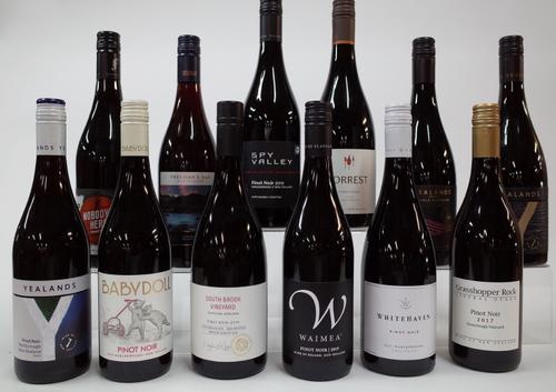 12 BOTTLES NEW ZEALAND PINOT NOIR