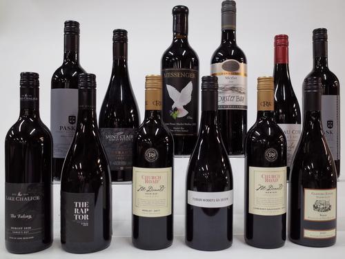 12 BOTTLES NEW ZEALAND RED WINE