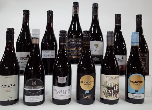 12 BOTTLES NEW ZEALAND PINOT NOIR