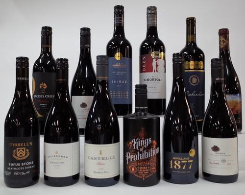 12 BOTTLES AUSTRALIAN SHIRAZ