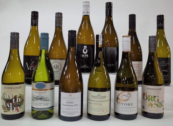 12 BOTTLES NEW ZEALAND CHARDONNAY