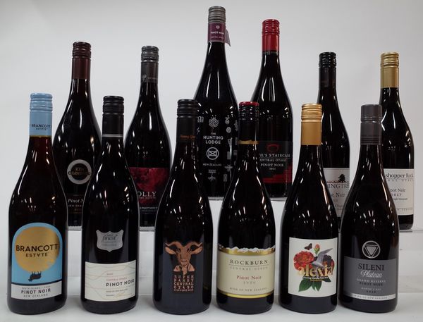 12 BOTTLES NEW ZEALAND PINOT NOIR