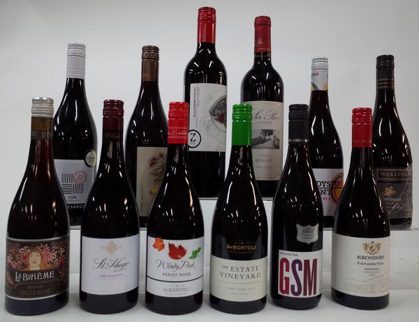 12 BOTTLES AUSTRALIAN RED WINE