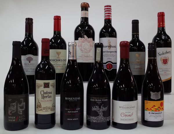 12 BOTTLES SOUTH AFRICAN RED WINE