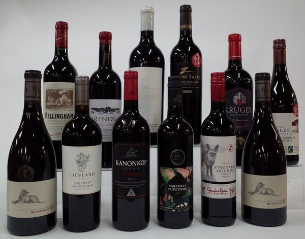 12 BOTTLES SOUTH AFRICAN RED WINE