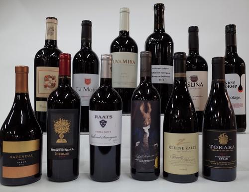 12 BOTTLES SOUTH AFRICAN RED WINE
