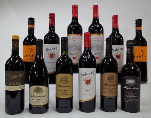 12 BOTTLES SOUTH AFRICAN RED WINE