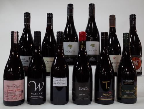 12 BOTTLES NEW ZEALAND PINOT NOIR