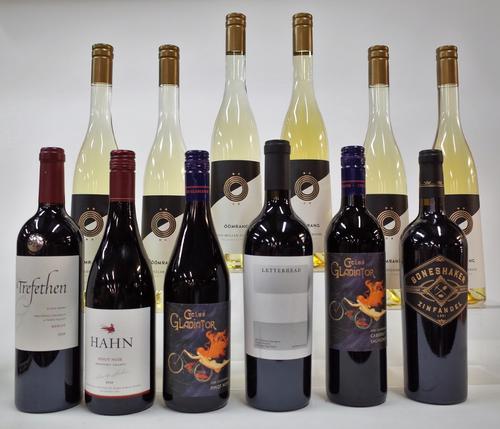 12 BOTTLES AMERICAN WINE (MIXED)