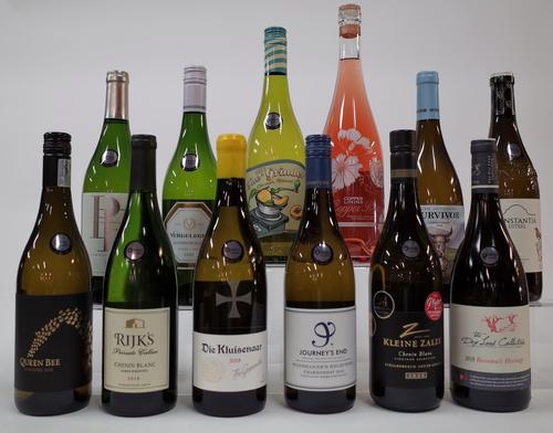 11 BOTTLES SOUTH AFRICAN WHITE AND 1 ROSÉ WINE