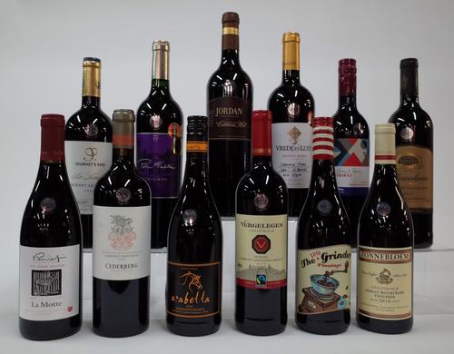 12 BOTTLES SOUTH AFRICAN RED WINE