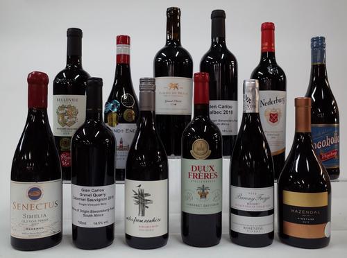 12 BOTTLES SOUTH AFRICAN RED WINE