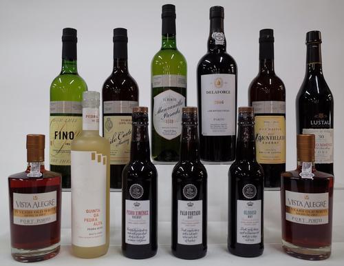 12 BOTTLES FORTIFIED WINE