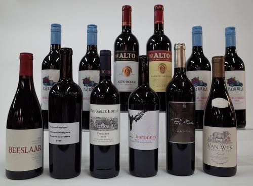 12 BOTTLES SOUTH AFRICAN RED WINE