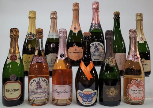 12 BOTTLES SOUTH AFRICAN SPARKLING WINE