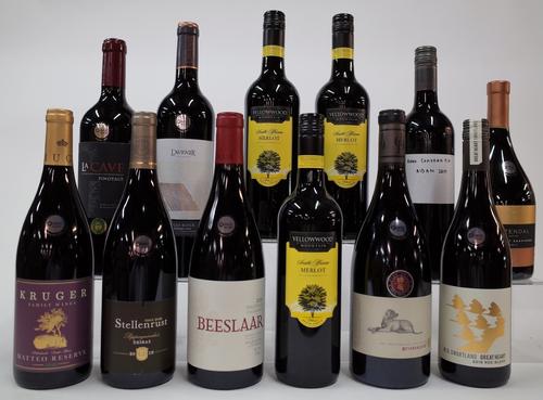 12 BOTTLES SOUTH AFRICAN RED WINE